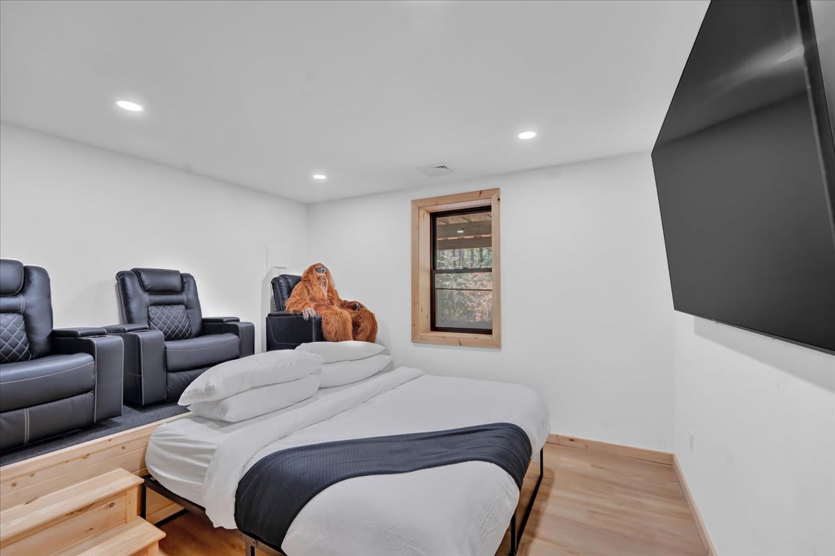 Spacious A-Frame | Hot Tub | Movie Room | Firepit