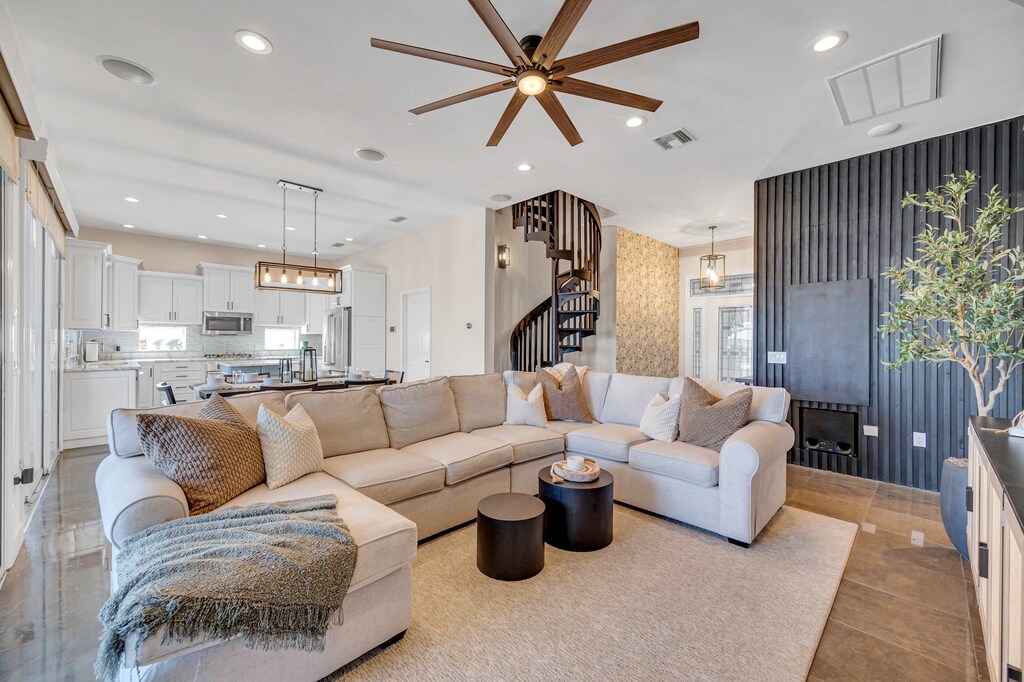 Elegance in every corner—our open floor plan seamlessly connects the living, dining, and kitchen areas, creating a harmonious flow for relaxation and entertaining.