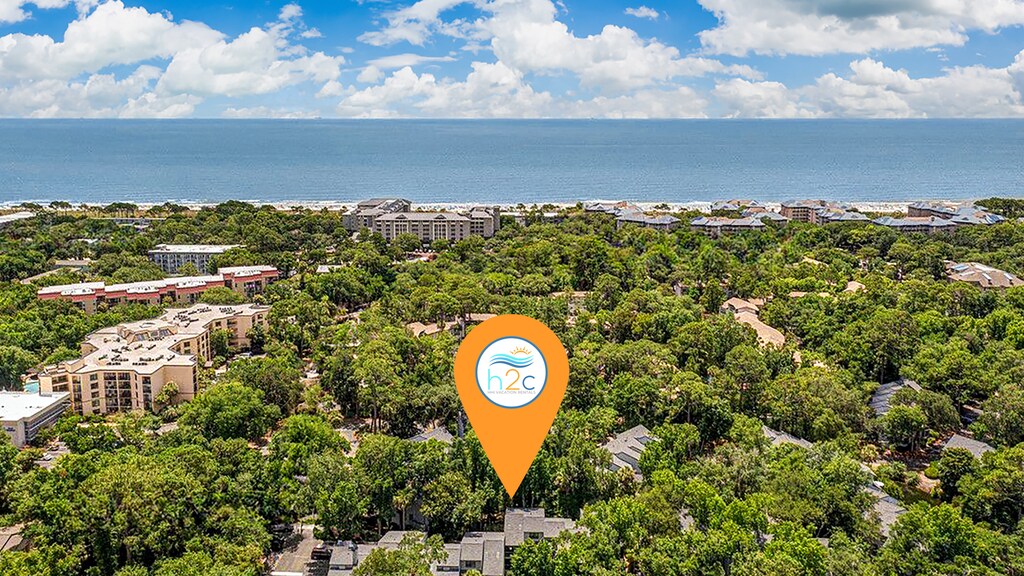 Ocean Breeze Aerial View