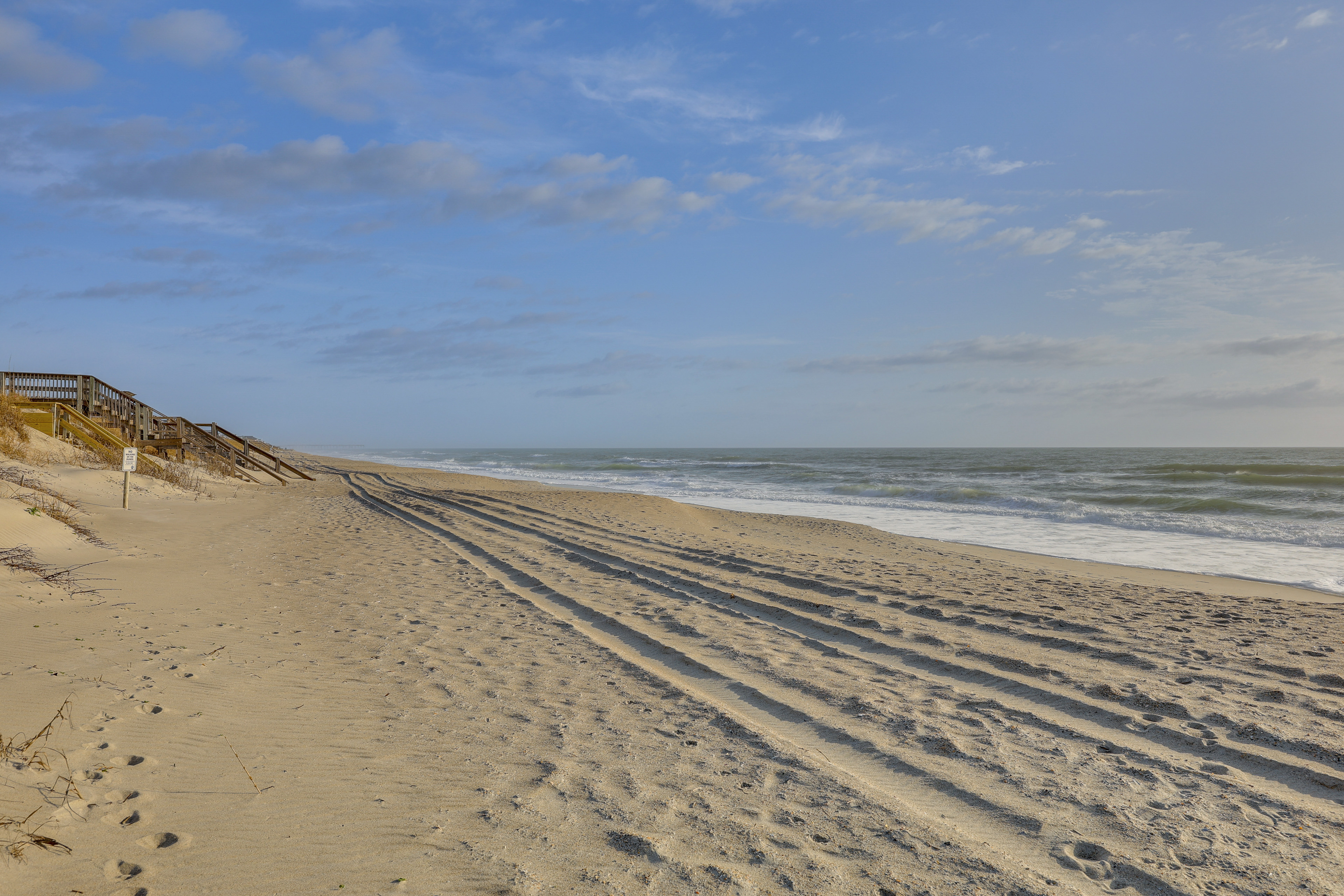 Balcony w/ Ocean Views: Carolina Beach Condo!