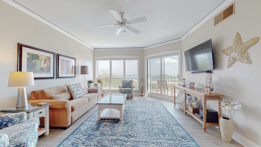 Living Room with Views of the Ocean