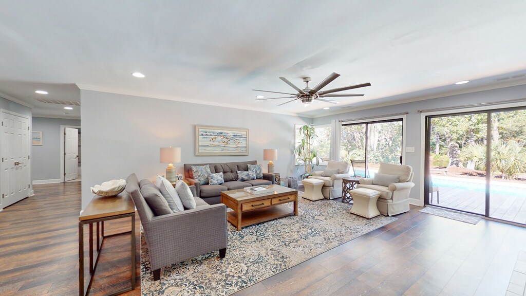 Lovely Decorated Living Room