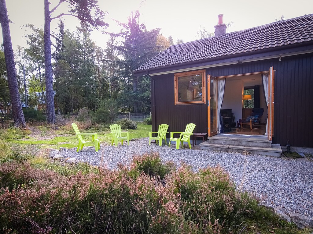 Taigh M'athair is set in tranquil location in the village of Nethy Bridge