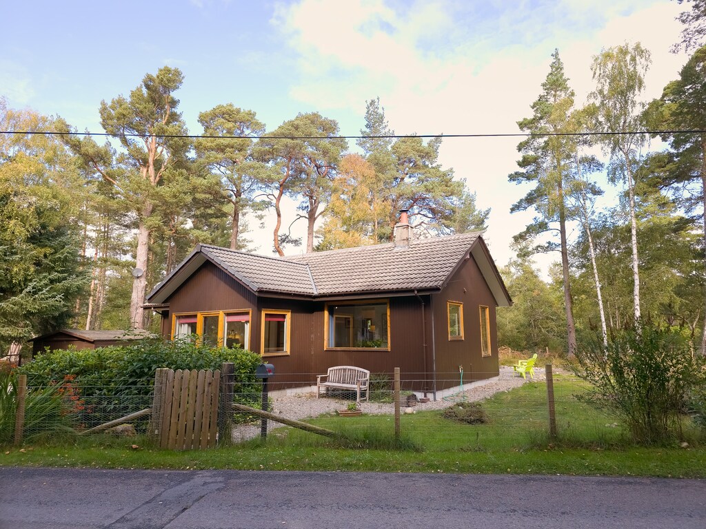 Taigh M'athair is set in tranquil location in the village of Nethy Bridge