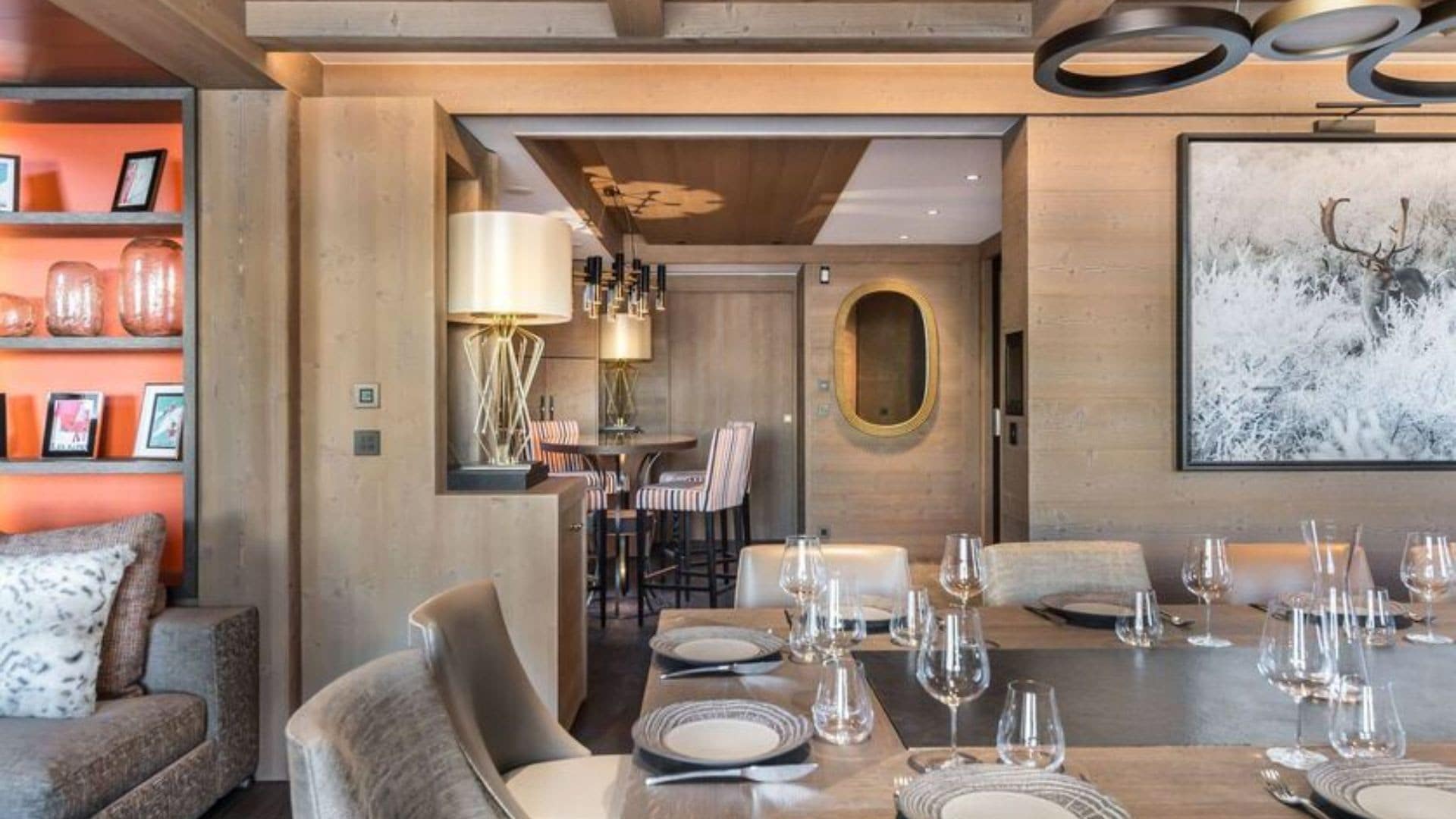 Modern Alpine Chalet With Home Cinema