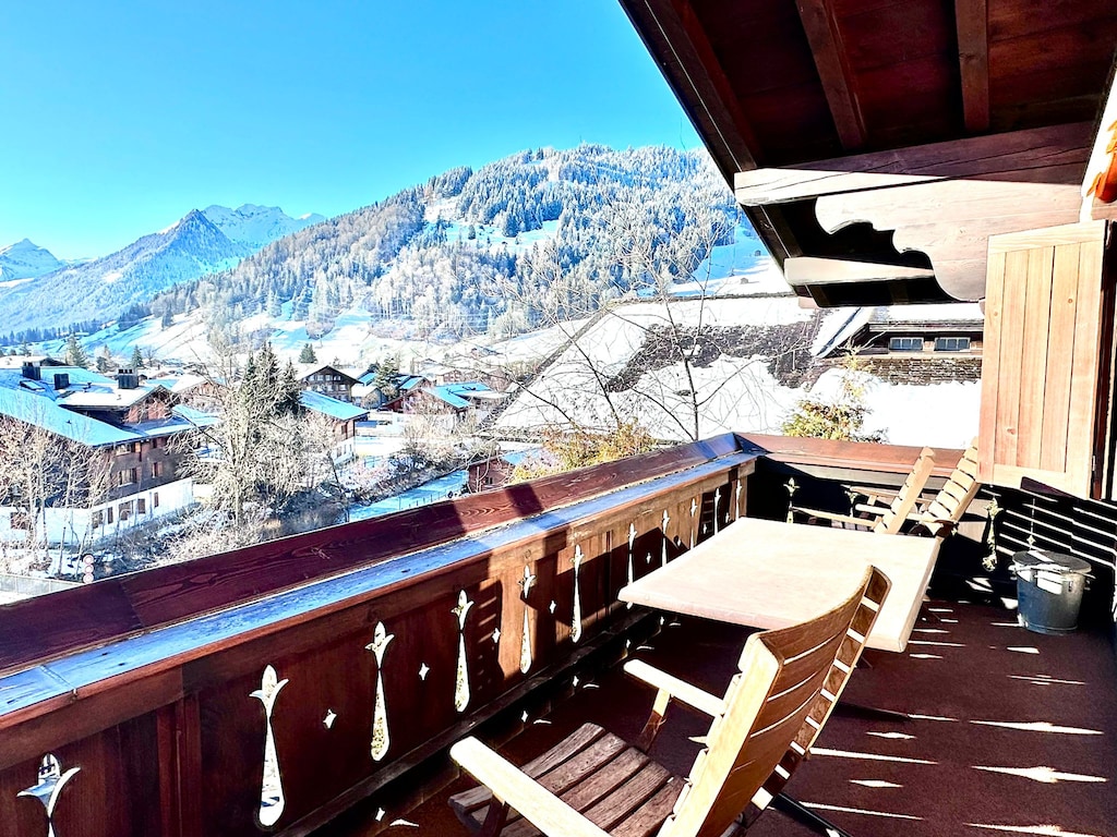Alpine Chalet Balcony Views