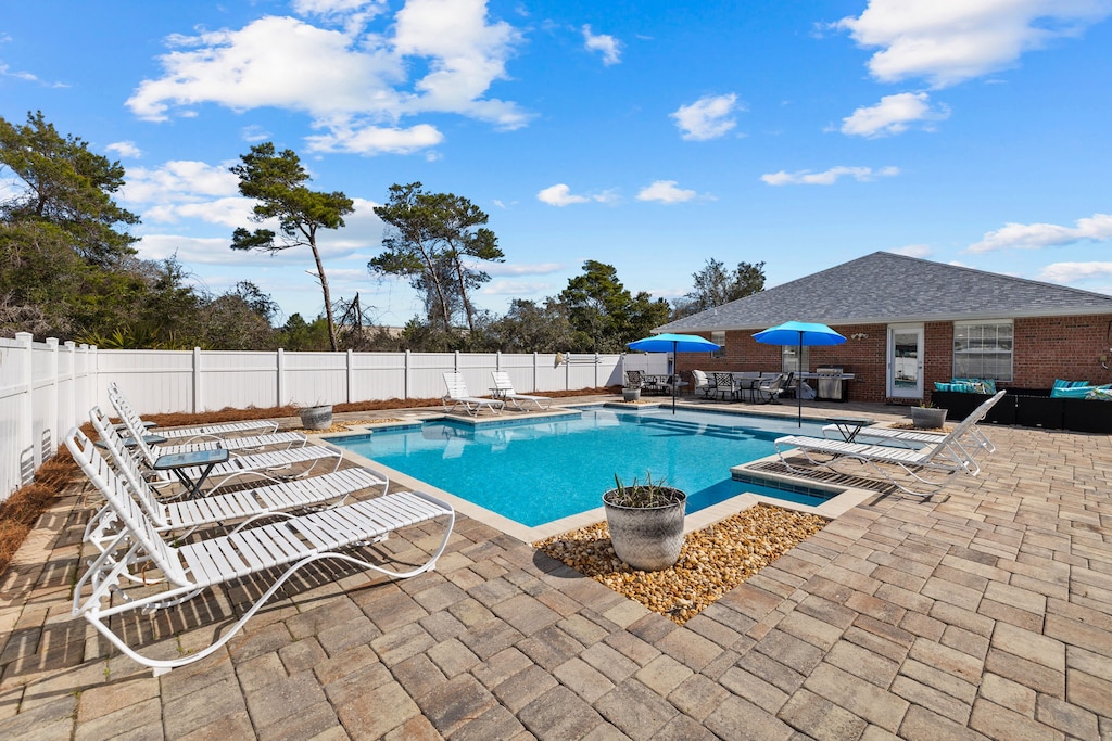 Plenty of deck space for lounging in the sun!