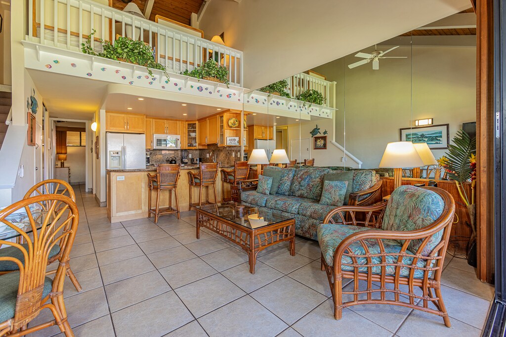 Cozy Living Room with Sofa Sleeper for Extra Guests