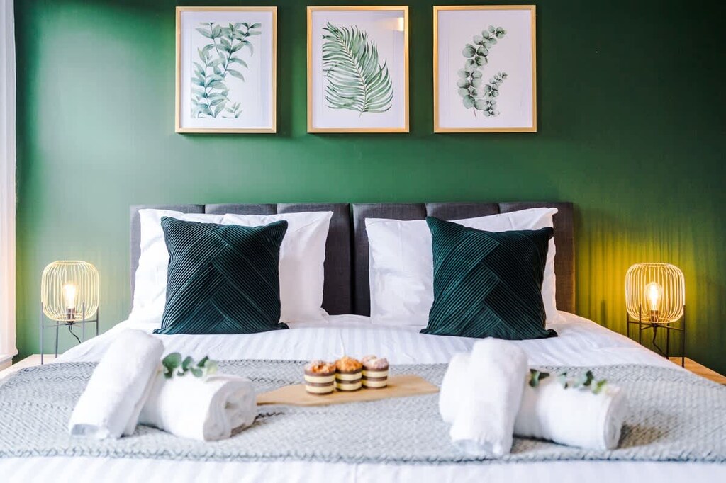 Bedroom 4 can be configured as a super-king or two twin singles.