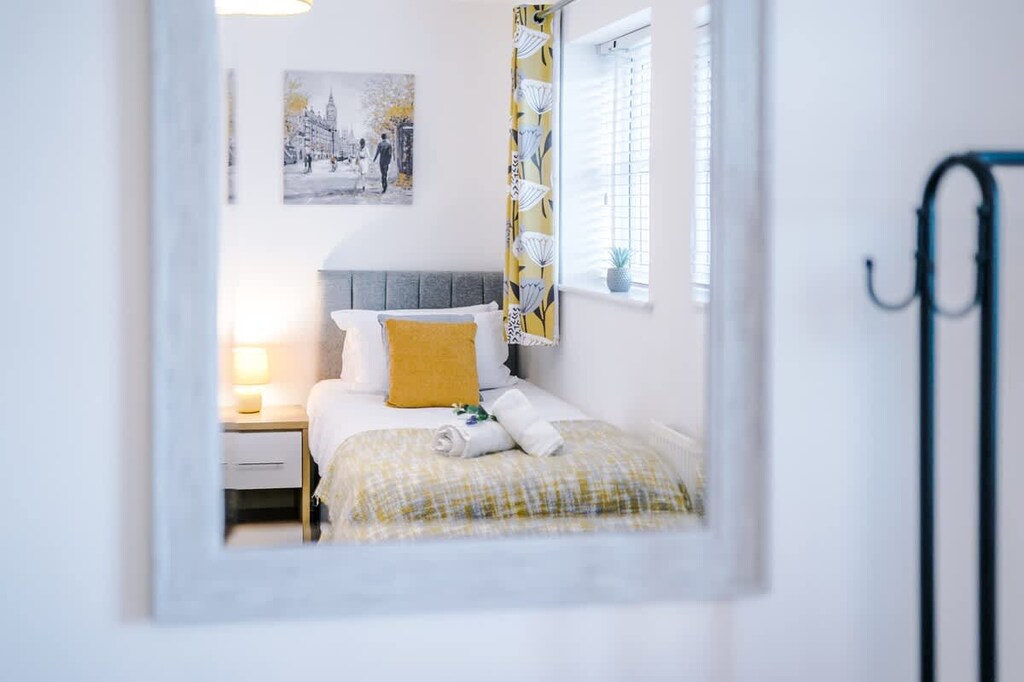 Bedroom 3 on the second floor can be configured into one super-king or two singles.