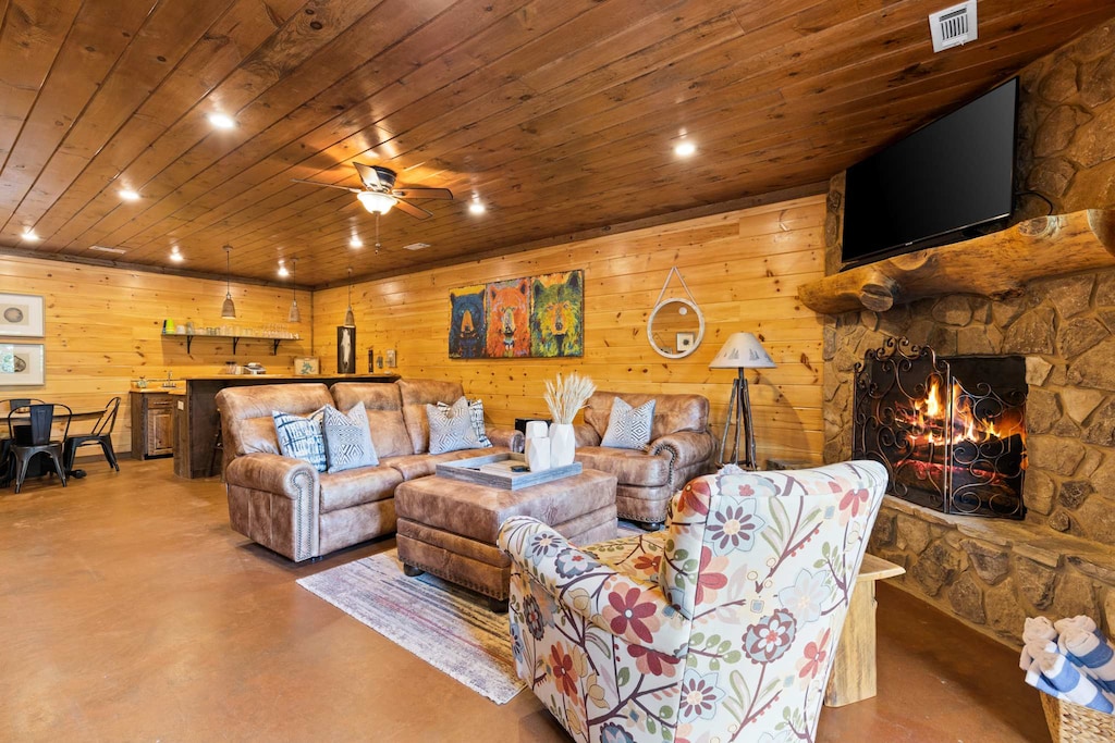 More than just a lounge! Our game room is your go-to spot for fun, laughter, and good times — complete with arcade games and a bar to keep the party going.

