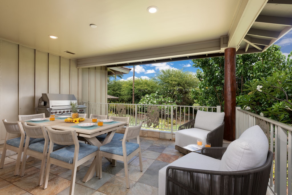 Grill the days fresh cat or some steaks on the high end grill