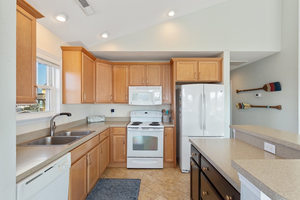 Whip up something the whole family will enjoy in the modern Kitchen.