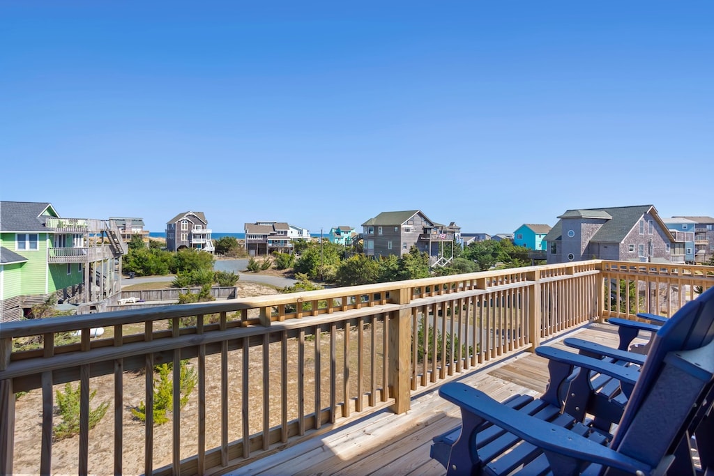 Relax on the Wrap-Around Deck with fantastic views.