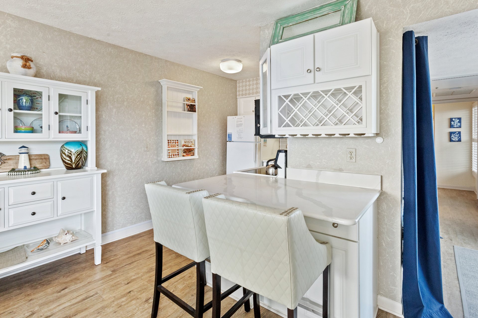 The Counter Bar offers cozy seating.