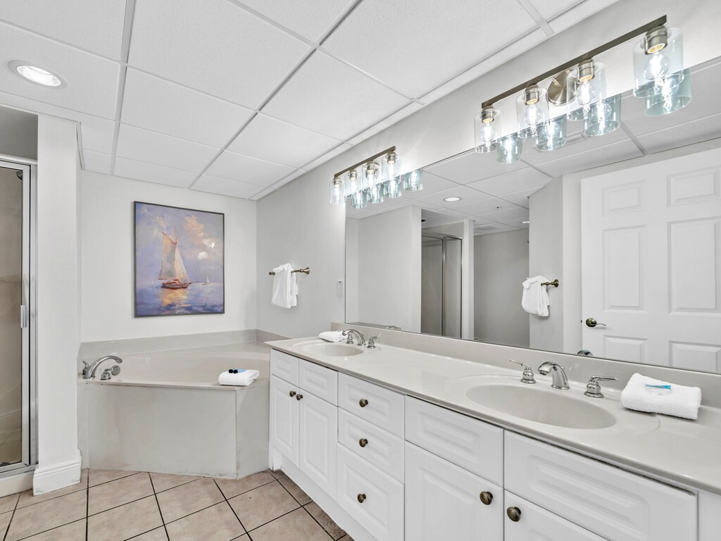 Master bathroom