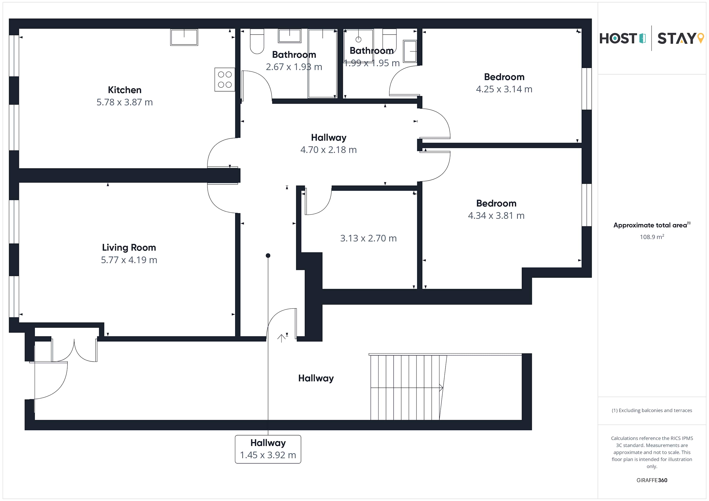 Drummond Suite, North Shields - Host & Stay