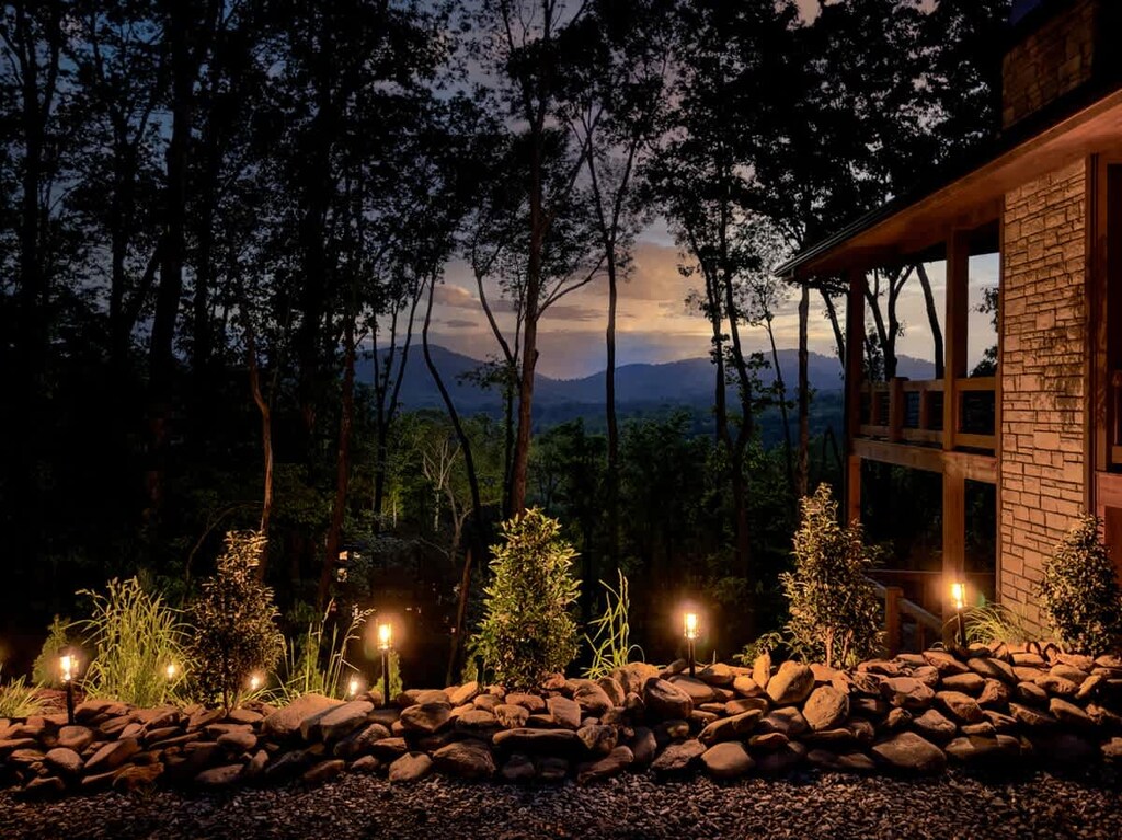 Exterior at twilight