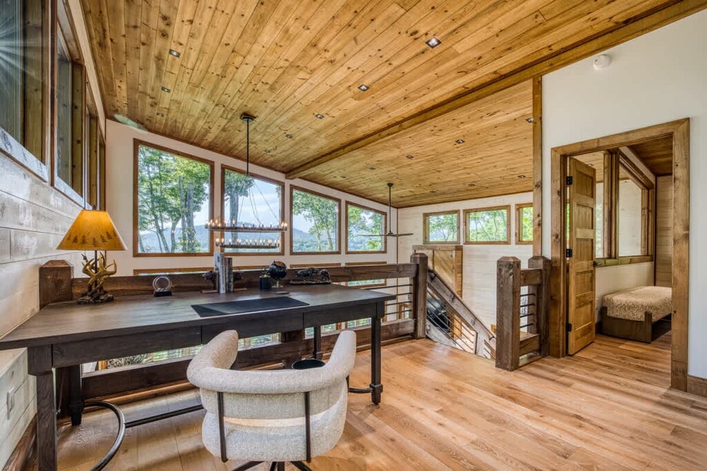 Loft with work space