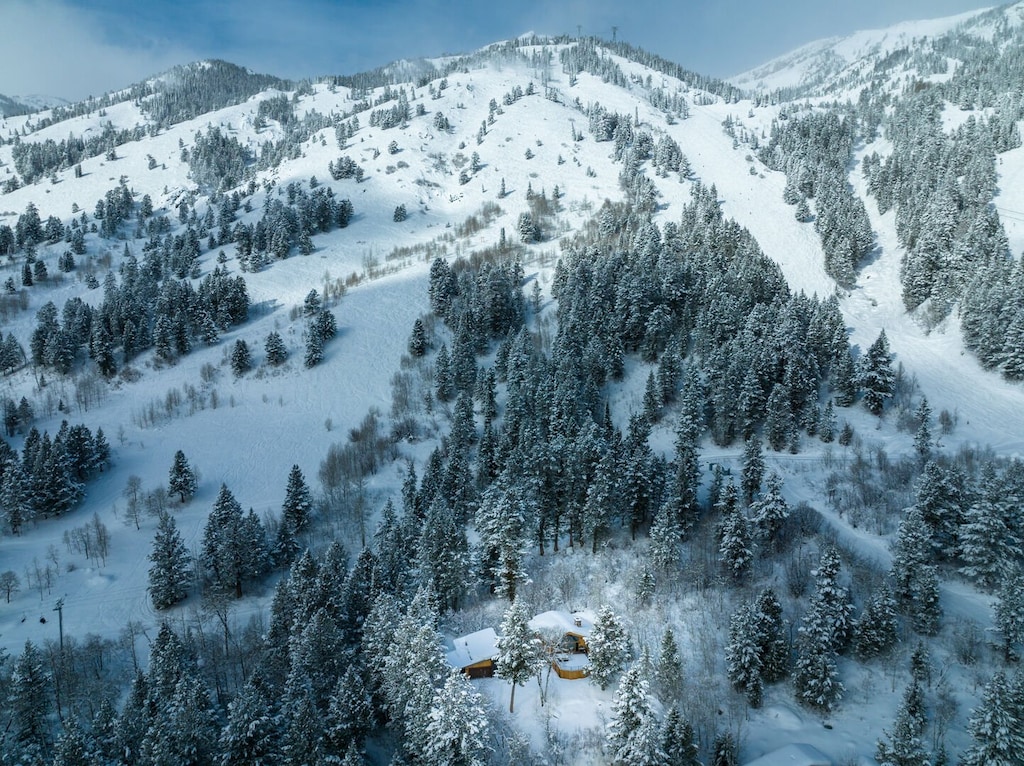 Summit Chalet Aerial