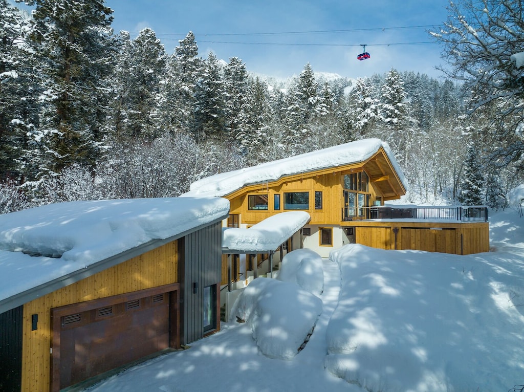 Exterior with Jackson Hole Tram