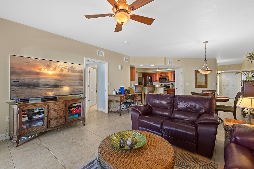 Spacious Living Room Seating