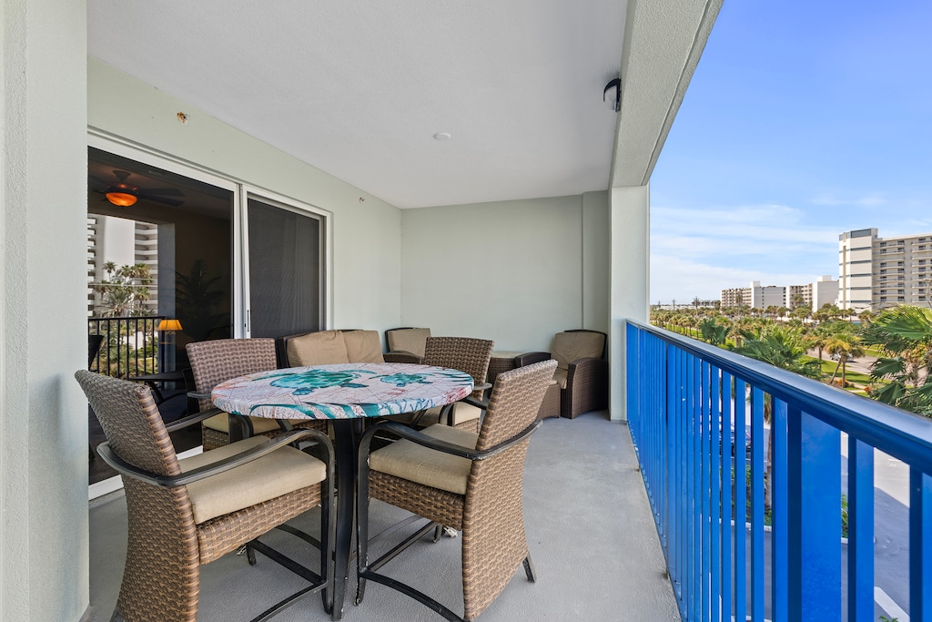 Perfect Balcony Seating