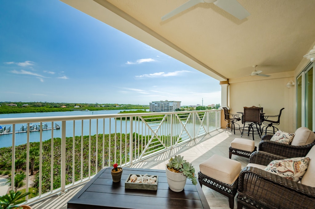 Large Private Balcony