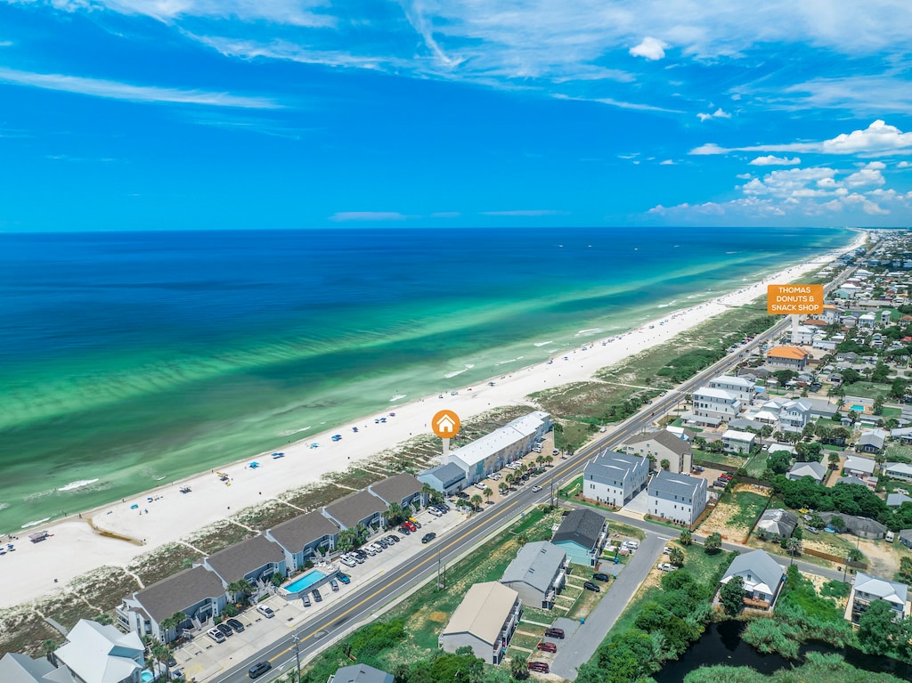 Aerial view Beachside West Villa #2