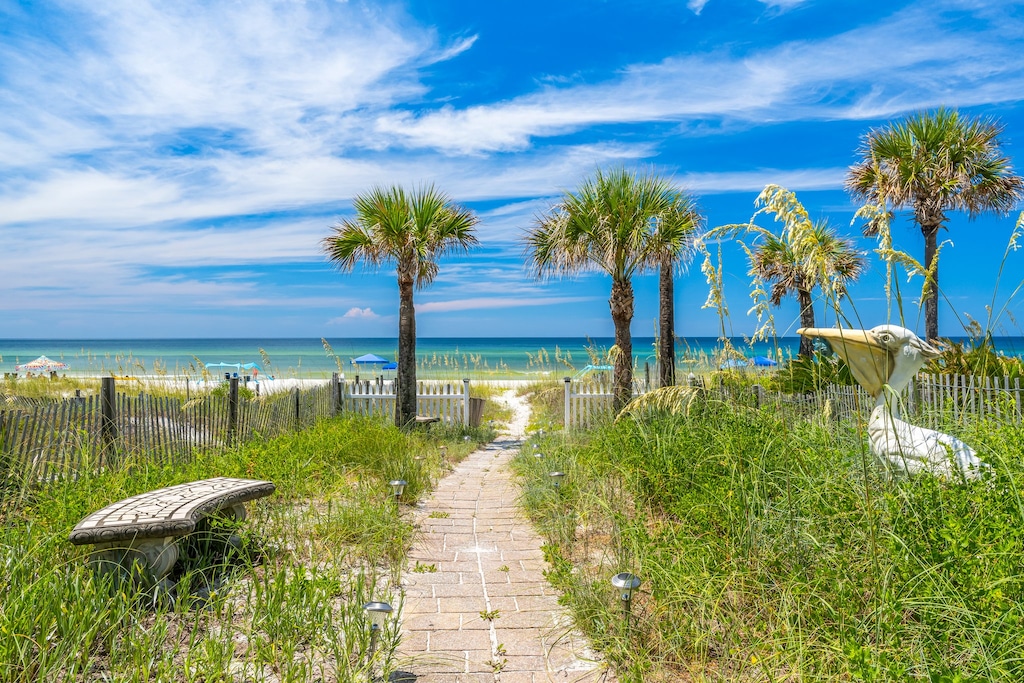 Head down to the beach