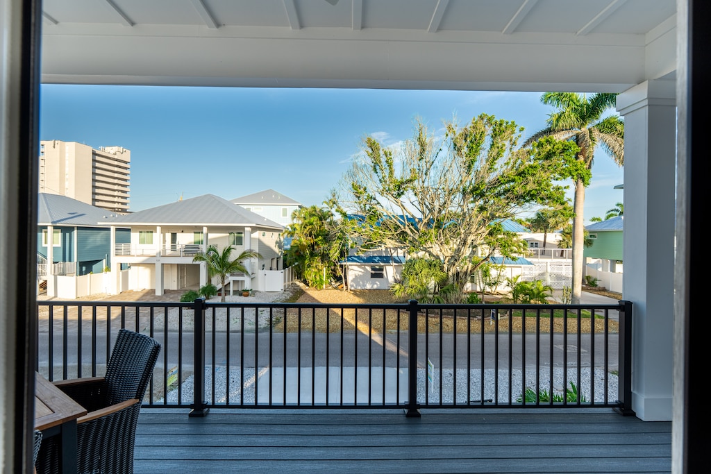 Deck off of bedroom 1 with great views