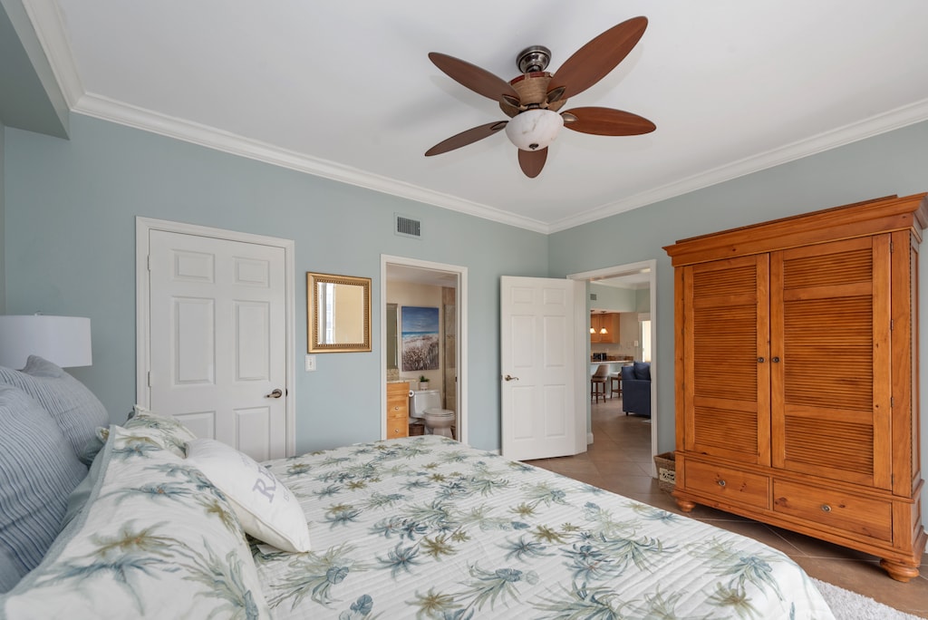 Primary king bedroom