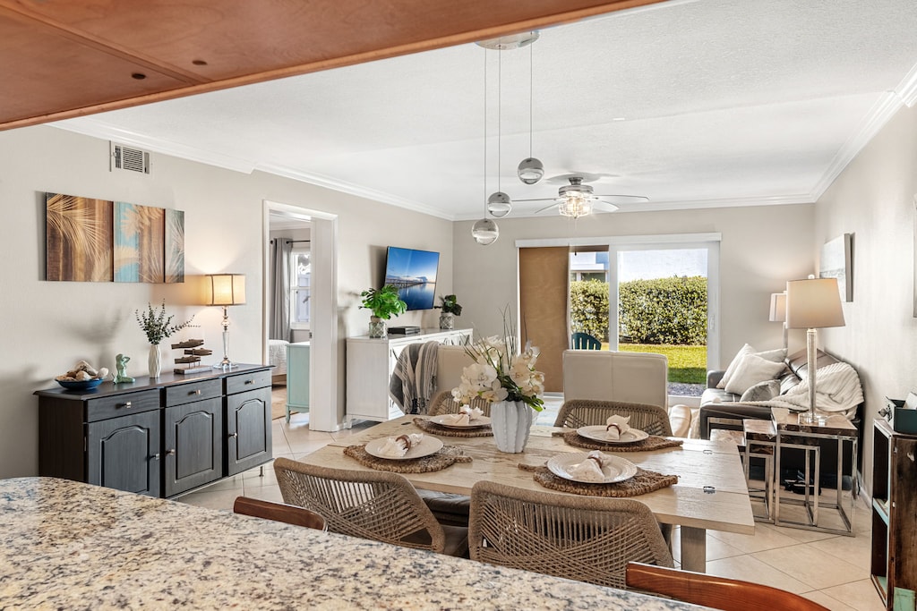 Dining perfect for entertaining