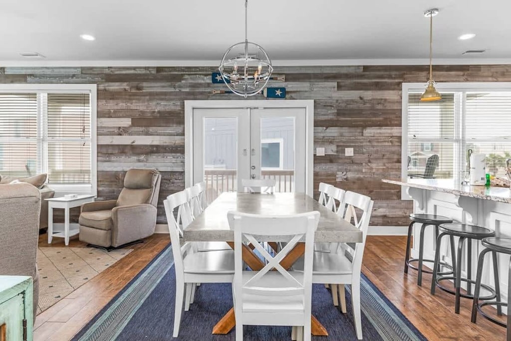 Open floor plan with enough space for everyone! Located beside the living room.