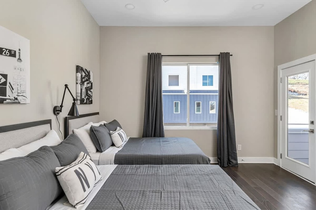 Bedroom 3 - 2 full beds and a private attached full bath
