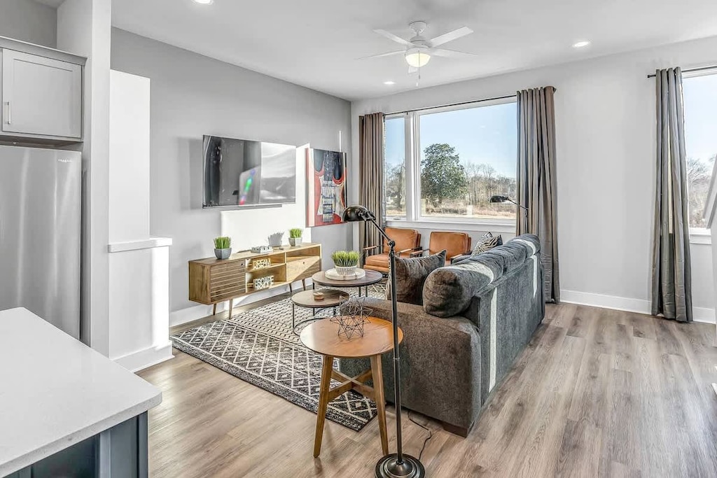 Create memories with your loved one's in our living area!