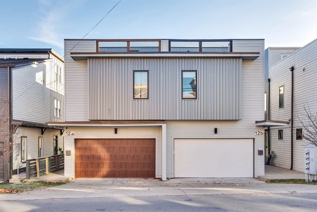 Two-unit property offering flexible layouts and garage parking.