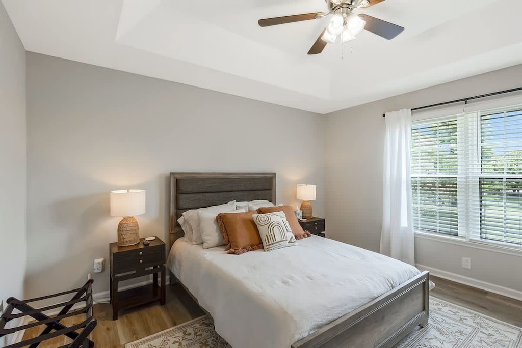 Bedroom 1 - Master suite with King bed and ensuite bath
