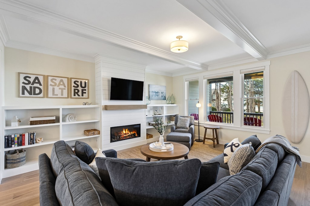 Second floor living room