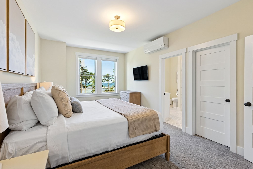 Primary room with ensuite and ocean views