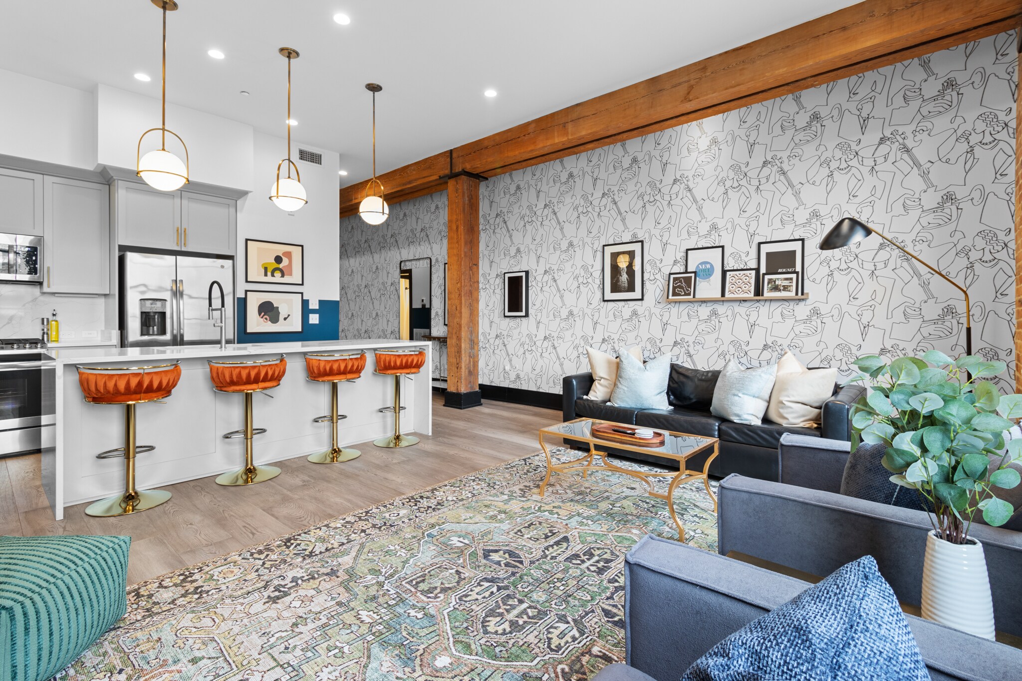 Picture of Downtown Luxury 2BR/2BA | Rooftop Pool | Gym | Gameroom - Home Rental ...