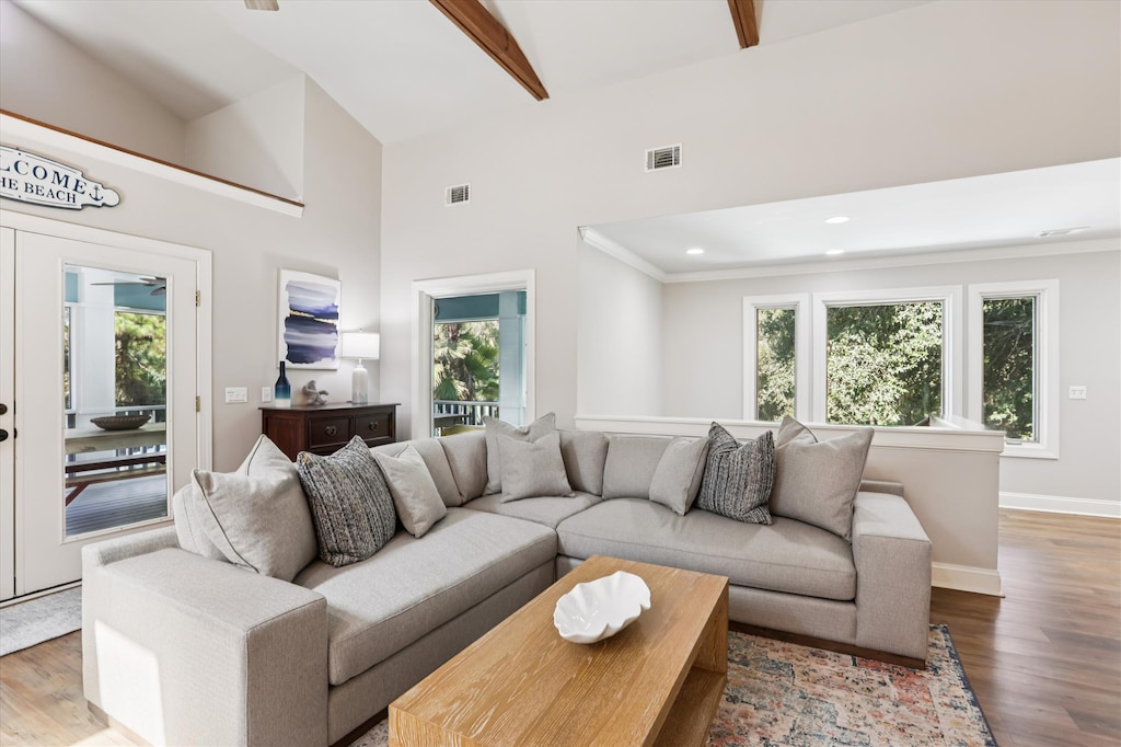 Main Living Room on Second Floor at 1 Bayberry Lane