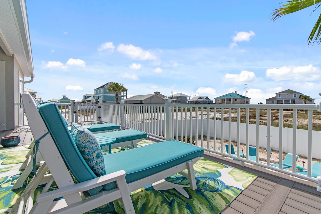 Soak up the sun on the patio