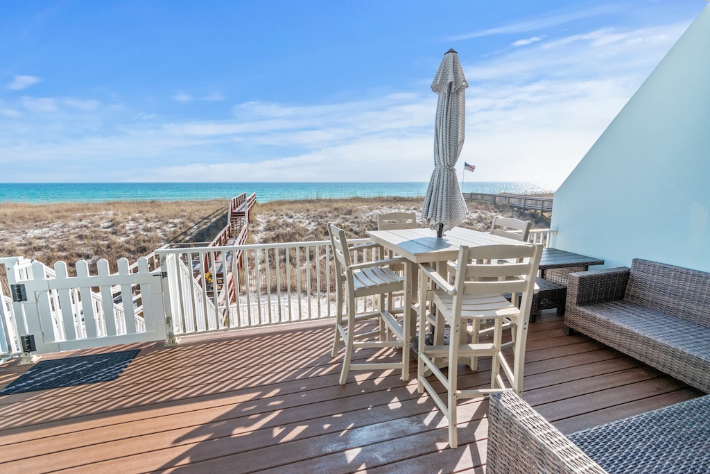 View of the private dune cross