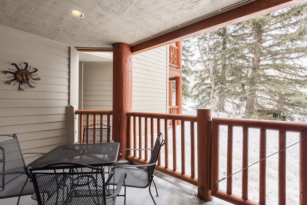 Winter views from the patio