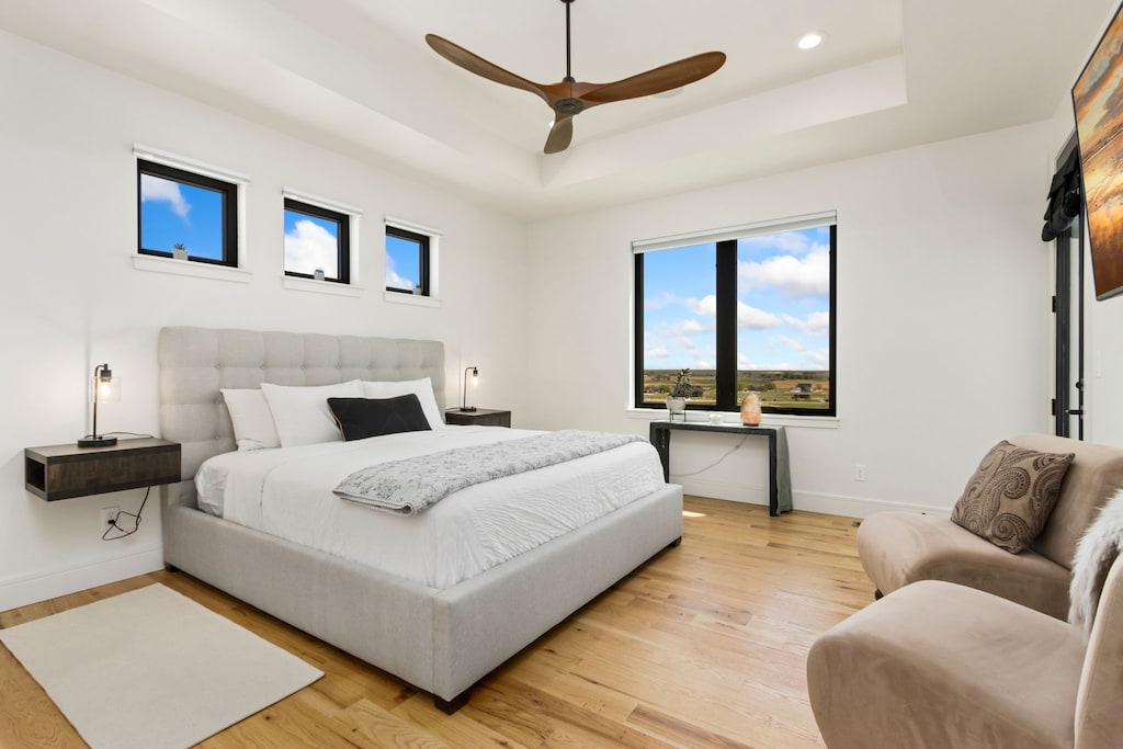 Bedroom 1 | King Bed with Ensuite Bath and Walk-in Closet (main level)