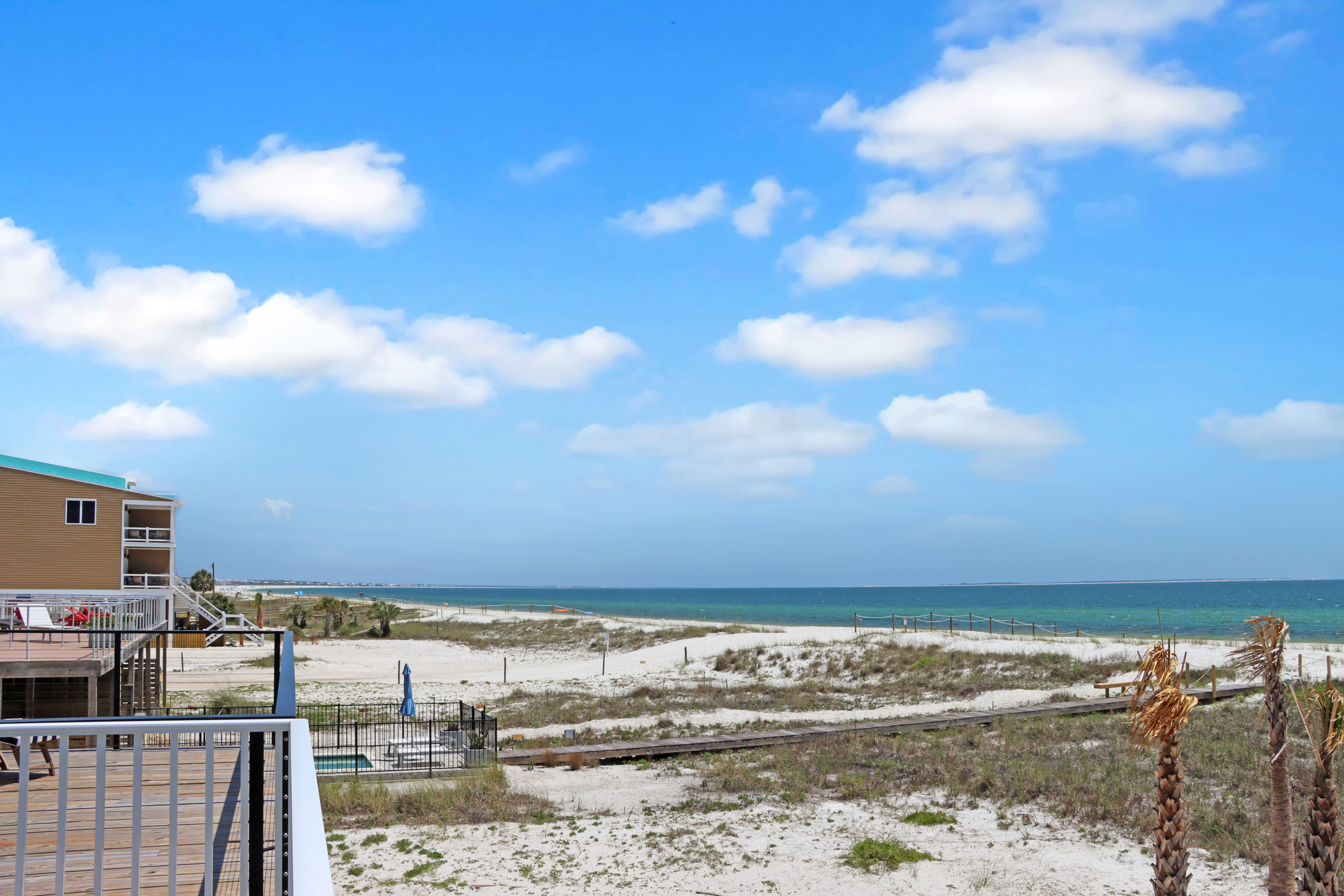 View Down Mexico Beach