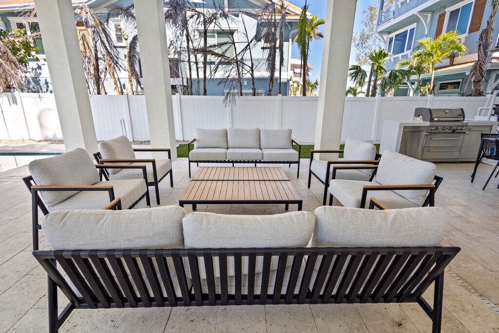 Poolside Lounge Area