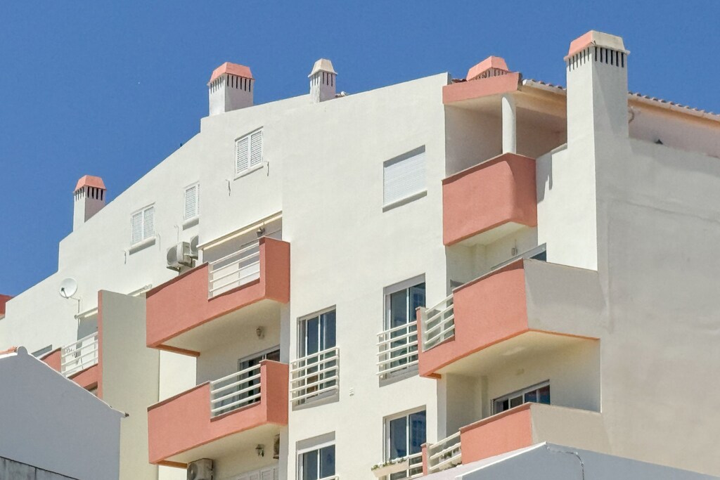 Outdoor view showing balcony space