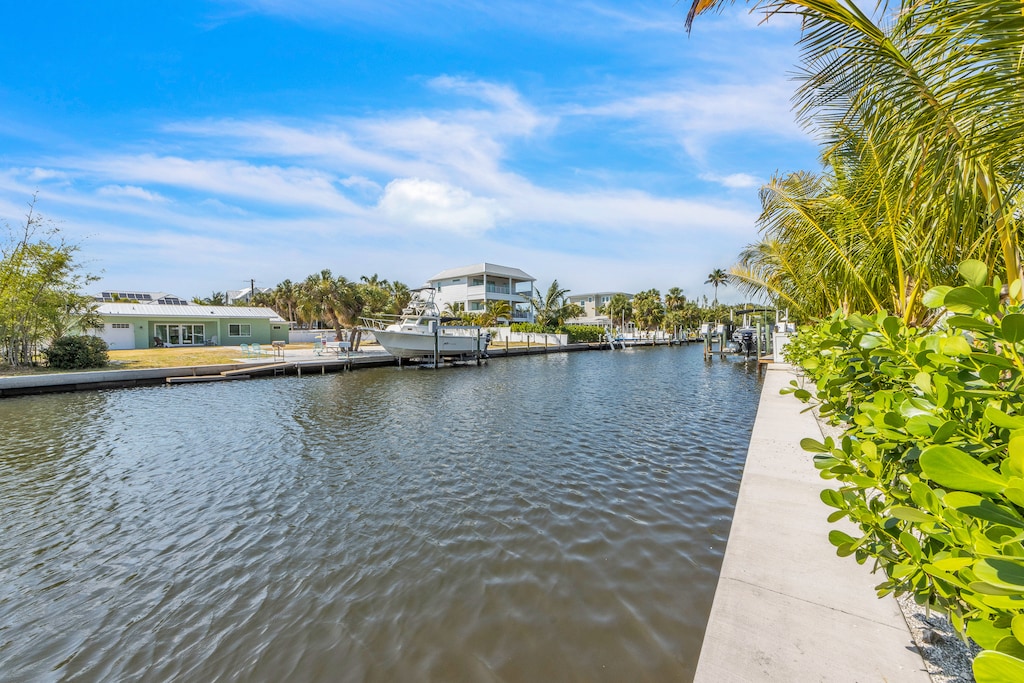 Canal-front property